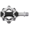Pedalen exustar e-pm211 (spd) alu zwart