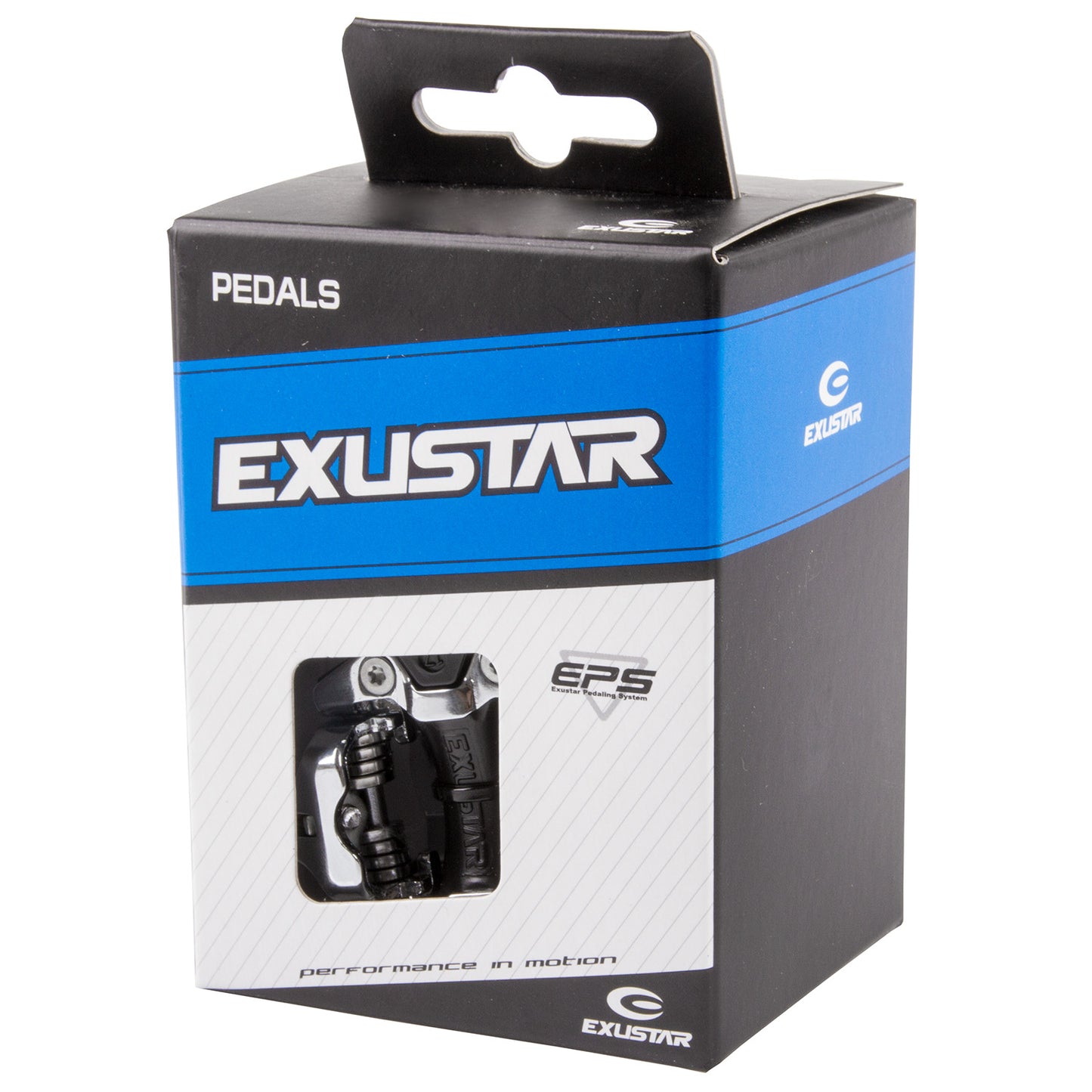 Pedalen exustar e-pm211 (spd) alu zwart