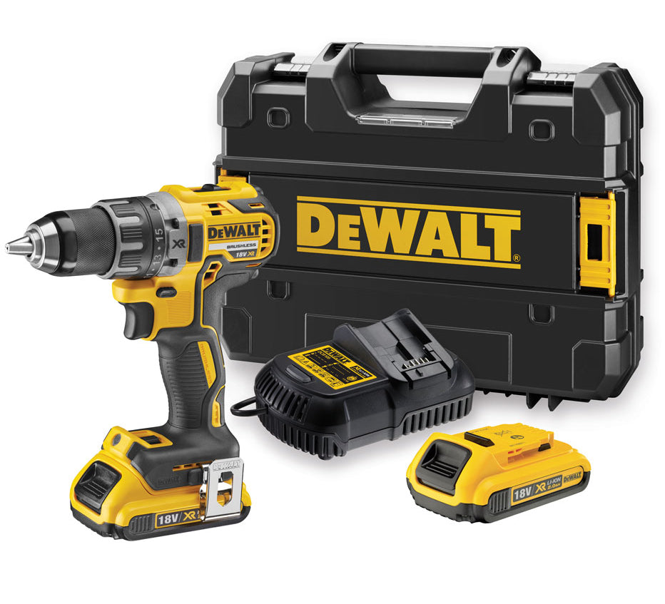 Dewalt dcd791d2 18v xr bl schroef boormachine 2.0ah - dcd791d2-qw