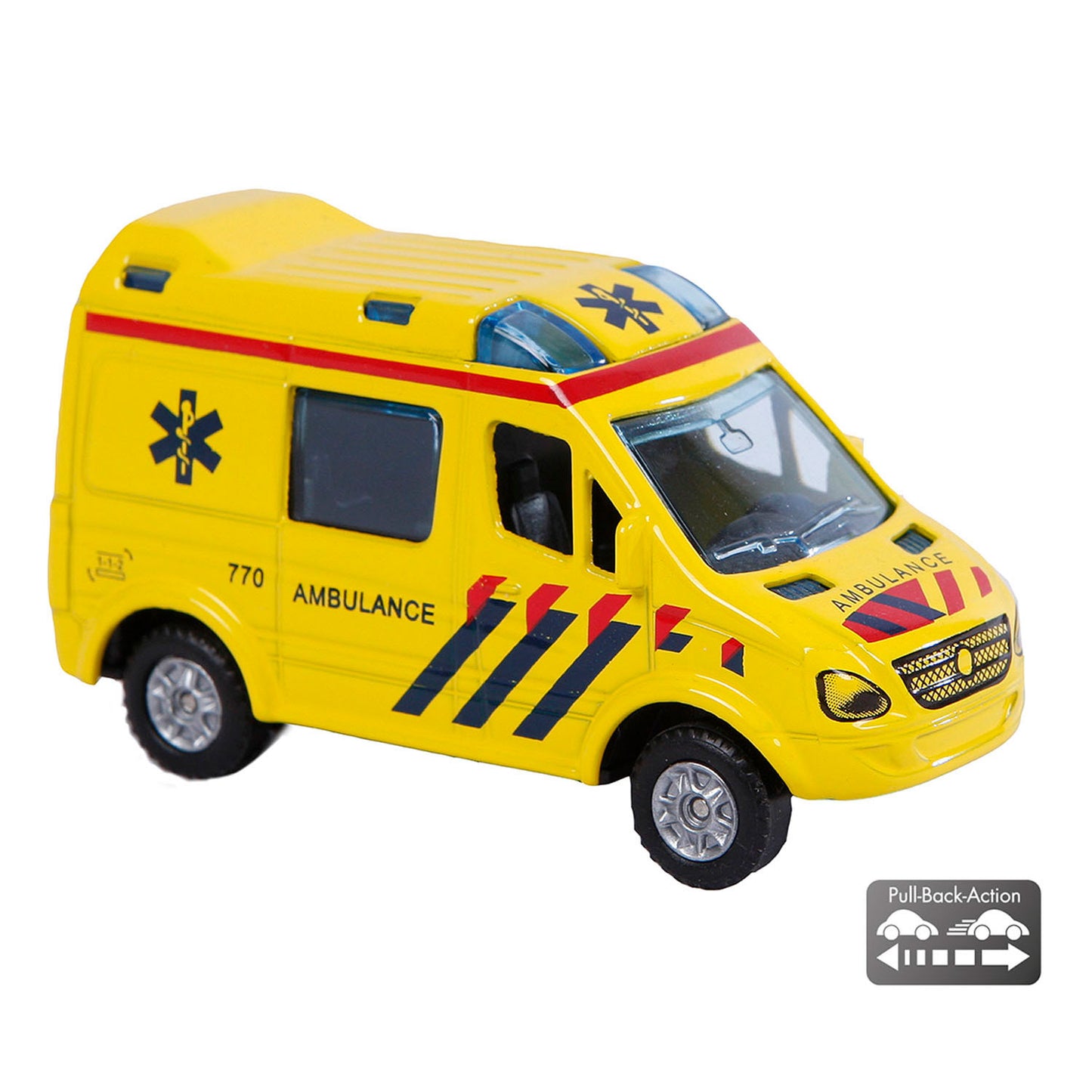 Kids globe die-cast ambulance nl