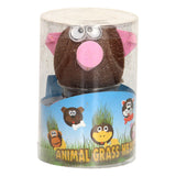 Toys amsterdam grasvriendjes varken junior 12,5 cm vilt bruin - afbeelding 4
