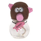 Toys amsterdam grasvriendjes varken junior 12,5 cm vilt bruin - afbeelding 5