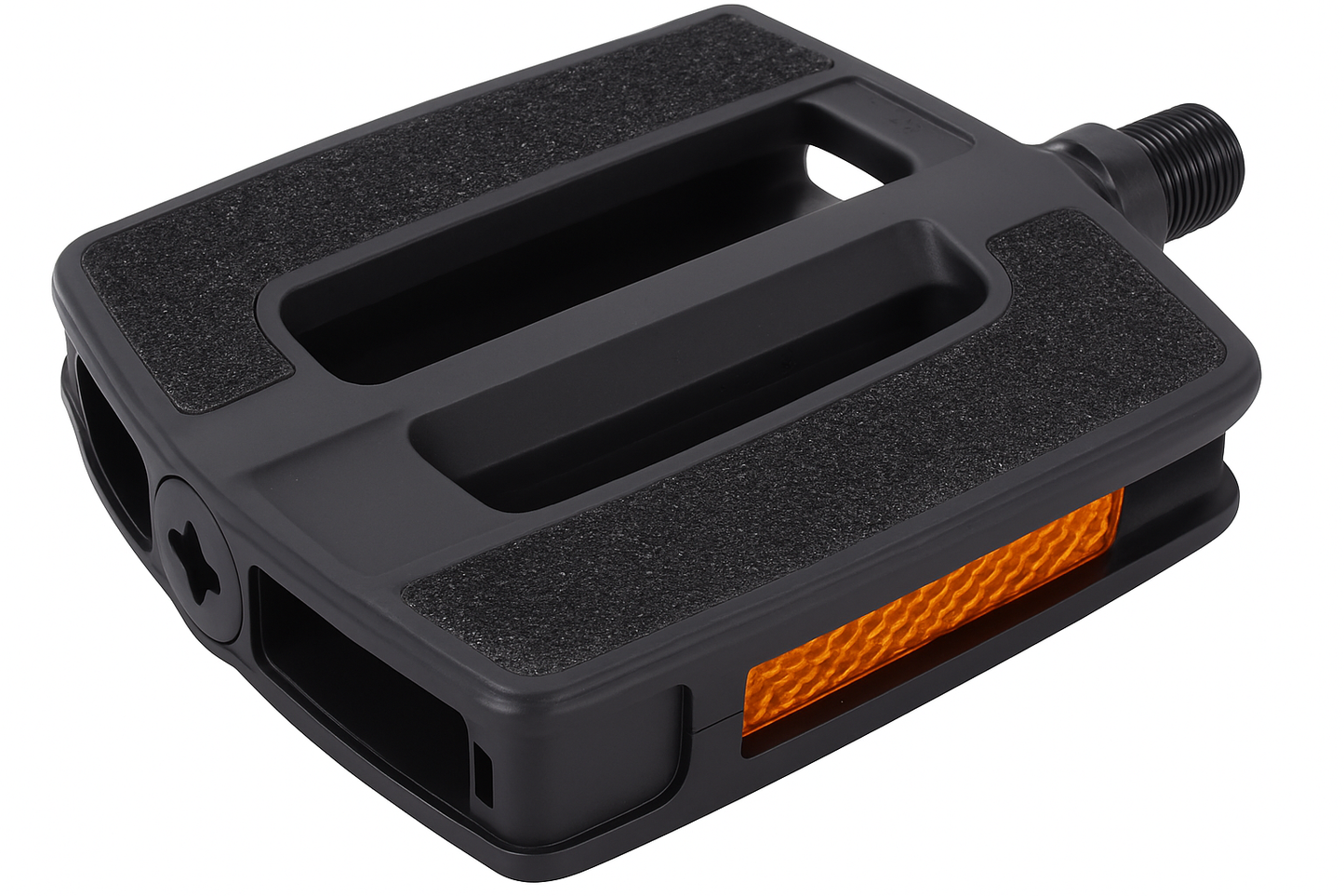 Edge pedaalset comfort luxe anti slip - zwart