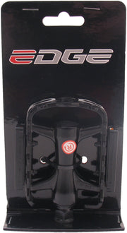 Edge Pedaalset MTB Low Profile met polish zijkant aluminium zwart - afbeelding 1