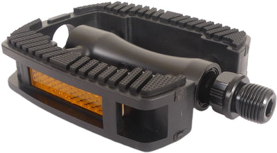 Marwi pedaalset sp-821 met aluminium huis - anti slip - mat zwart (werkplaatsverpakking)