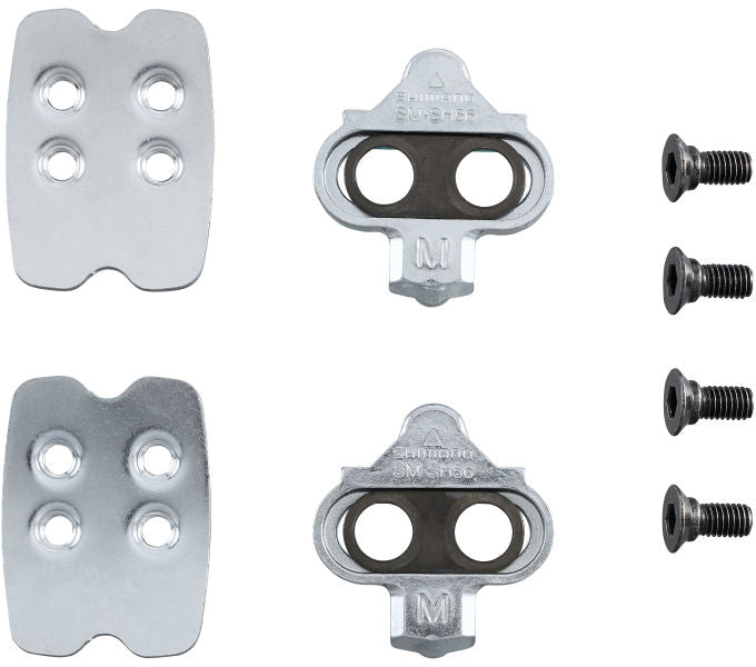 Shimano schoenplaatjes incl. bovenplaatjes SPD SM-SH56