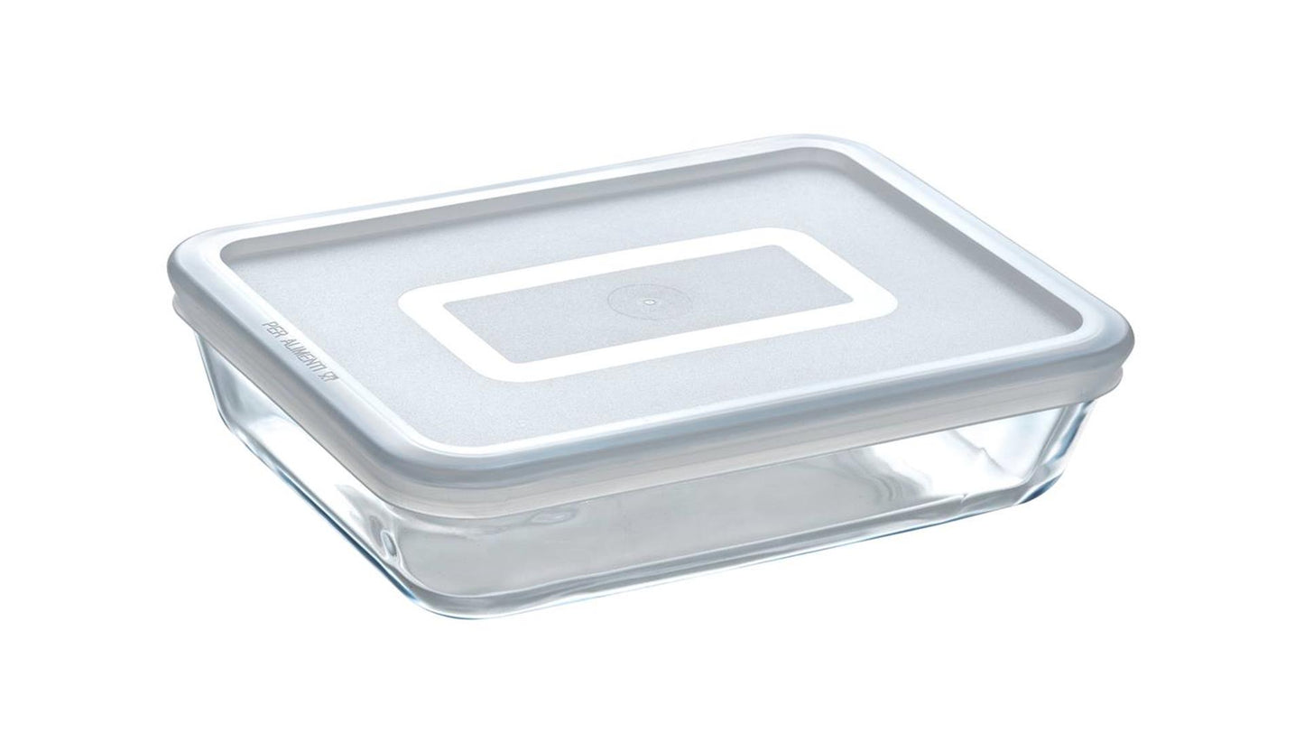 Pyrex cook freeze glazen ovenschaal + deksel 4l transparant