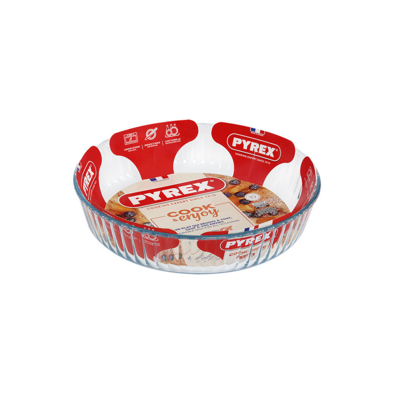 Pyrex classic taartvorm 26cm hoge rand