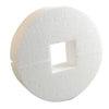 Powertex • piepschuim cirkel 17.5x4cm