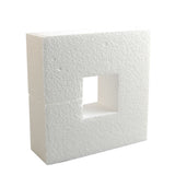 Powertex • piepschuim vierkant 15x15x4cm - afbeelding 1