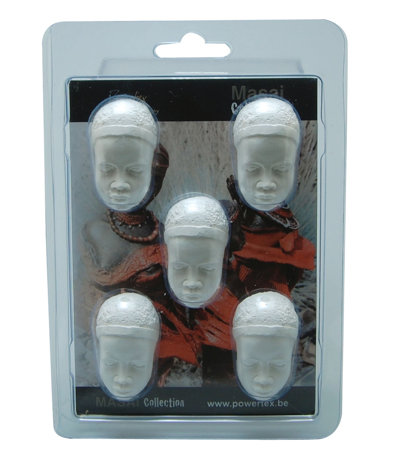 Powertex • masai collection caras 5pcs