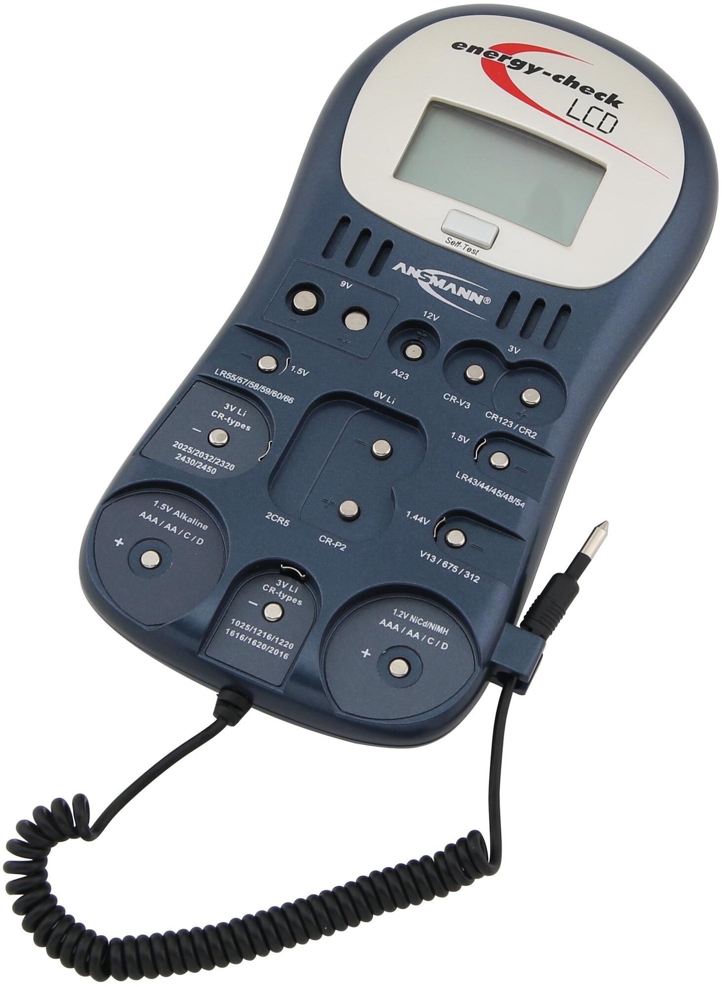 Ansmann testapparaat energy check lcd universal test station f.recharg.a.bat.