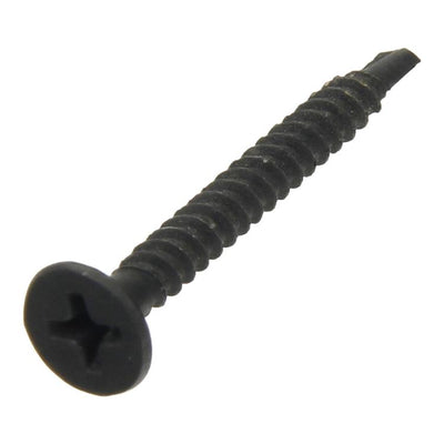 Mack 1020279 - gipsplaatschrf tekspunt zwart gefosfat. 500 st 3,5 x 35 mm | 2 stuks