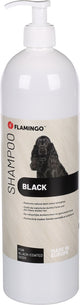 Flamingo hondenshampoo zwarte vacht – 1l – kleurherstellend hydraterend – vachtverzorging