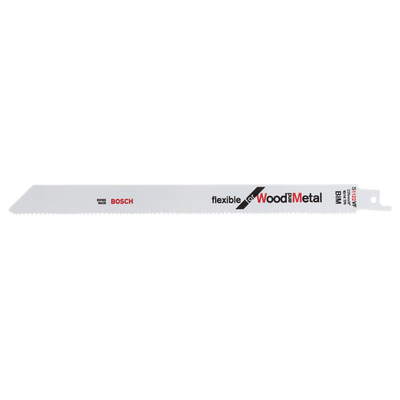 Bosch accessoires 5x reciprozaagblad flexible voor hout en metaal s1122vf - 2608654981