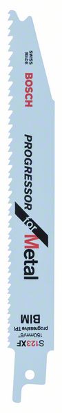 Bosch accessoires reciprozaagblad s 123 xf progressor for metal 2st - 2608654401