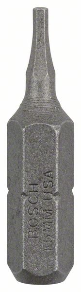 Bosch accessoires bit extra-hard hex 1.5, 25 mm 3st - 2607001716