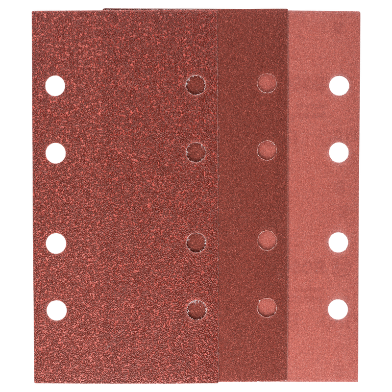 Bosch accessoires schuurbladenset | 93x185mm | rw | 8 gaten | velc | 10-delig - 2609256a93