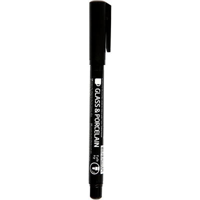 Creativ company https: www.cchobby.nl contourstift-voor-glas-en-porselein-lijndikte-1-3-mm-semi-dekkend-zwart-1-stuk