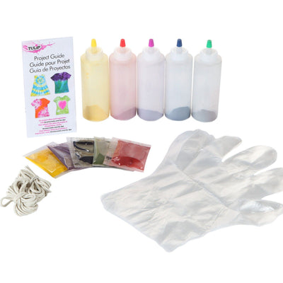 Tulip one-step tie dye tulip • tie-dye kit 5 kleuren rainbow