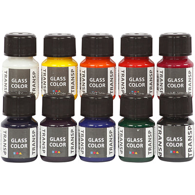 Creativ company https: www.cchobby.nl glass-color-transparent-diverse-kleuren-300-ml-10x30-ml-1-doos