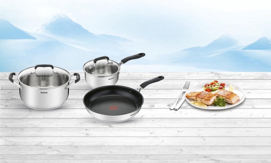 Tefal Kookgerei Tefal Cook Cool Pannenset 3-delig