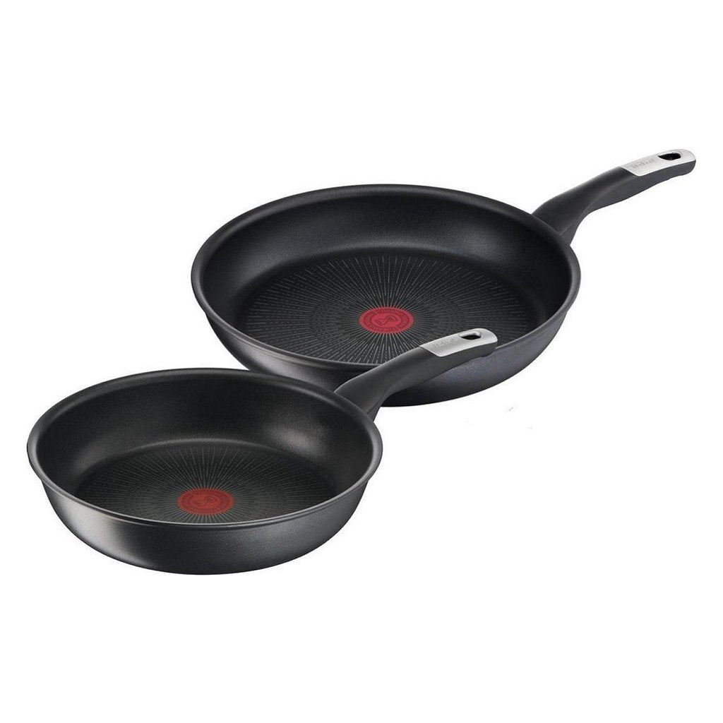 Tefal kookgerei tefal unlimited pannenset 22+28 cm