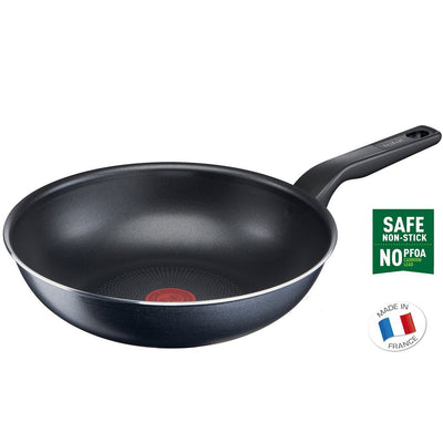 Tefal Kookgerei Tefal XL Wokpan 28 cm Zwart