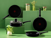 Tefal kookgerei tefal renew black wokpan 28 cm zwart - afbeelding 2