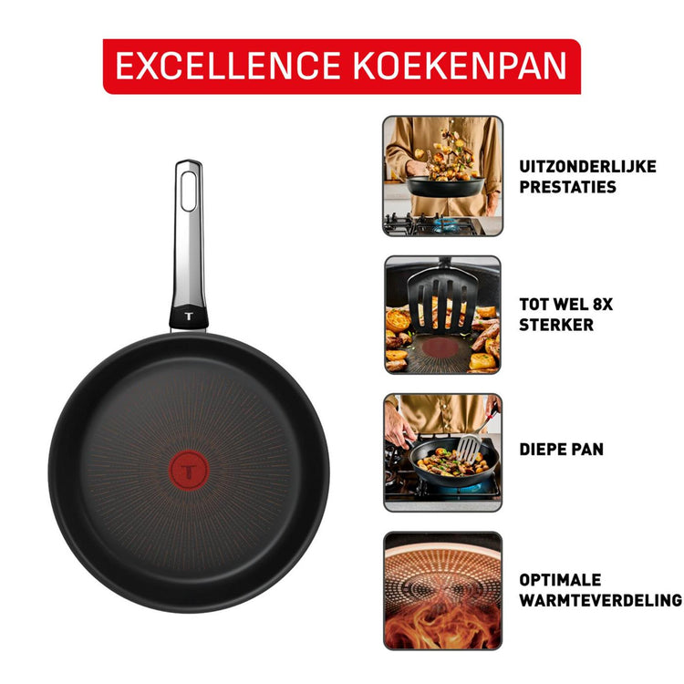 Tefal excellence koekenpan ø28cm