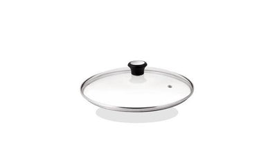 Tefal glazen deksel - ø 26 cm - met stoomgaatje - hittebestendig - geschikt voor koekenpannen