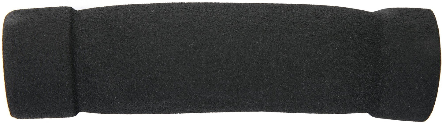 Messingschlager handvat grip w.plugs black 125mm