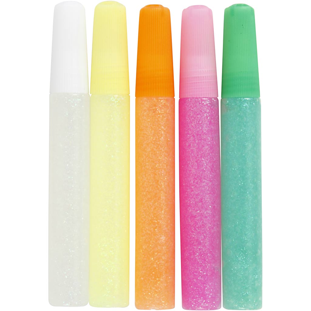 Https: www.cchobby.nl glitterlijm-pastelkleuren-5x10-ml-1-doos
