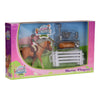 Kids Globe Globe Speelset Paard, Ruiter met Accessoires, 1:24