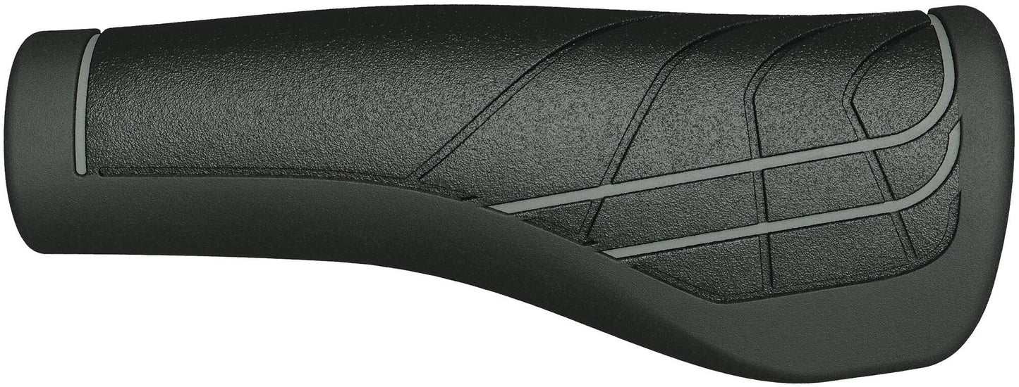 Sturmeyarcher herrmans handvatten line pr.grips line 125mm herrmans gray black