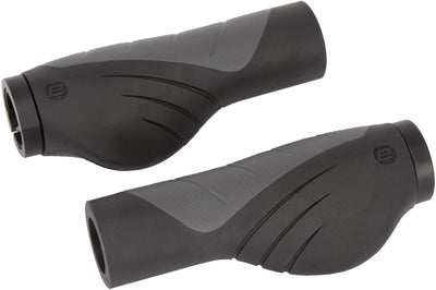 Ergotec Grip aero 2 set handvatten 2x132mm zwart grijs