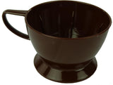 Papstar 24 cuphouders bruin - afbeelding 1