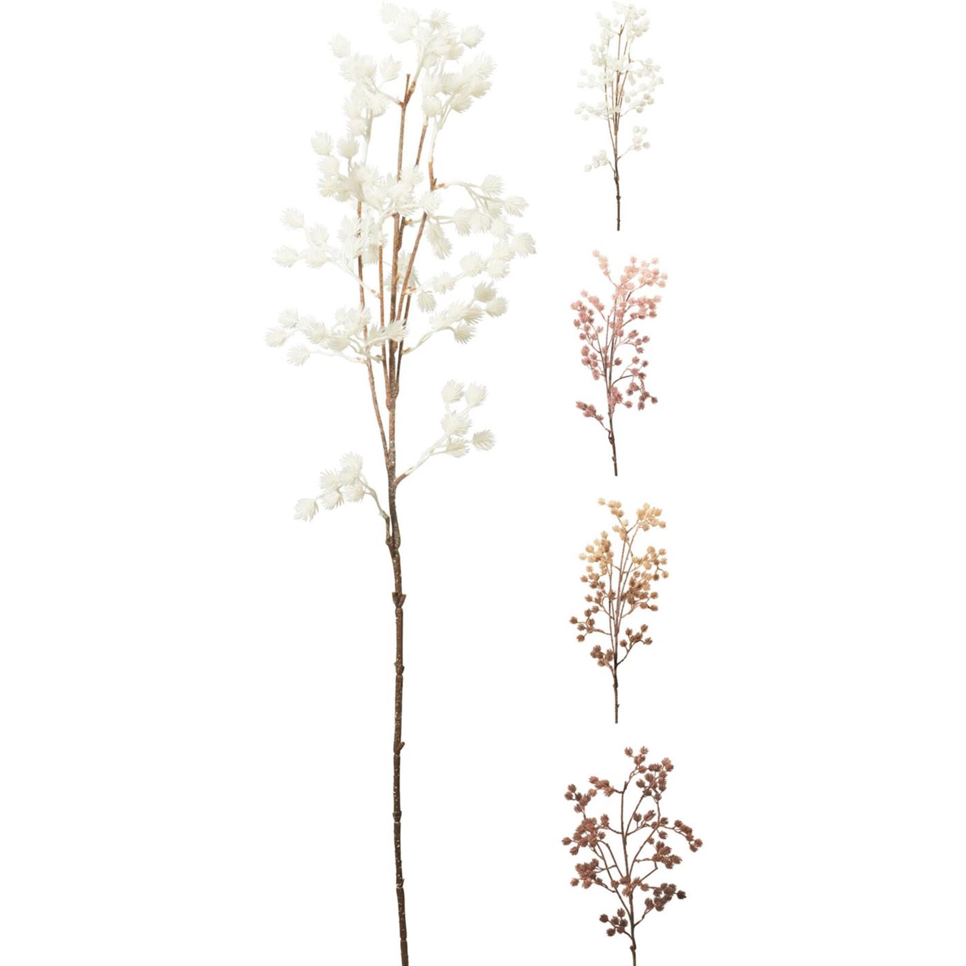 Home styling kunsttak 98cm 4 assorti kunsttak gipskruid 98cm