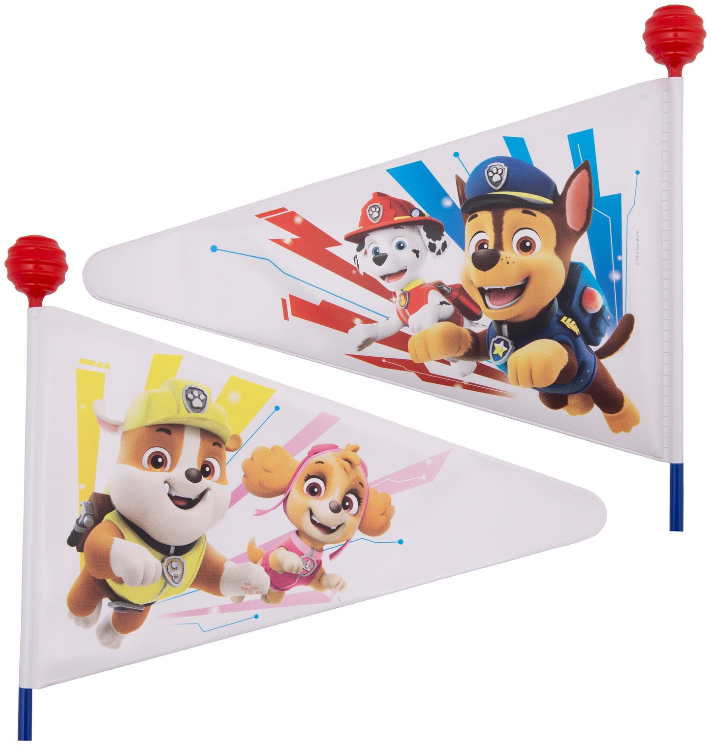 Bike fashion veiligheidsvlag safety flag paw patrol