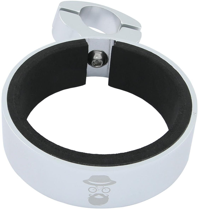 Excelsior bidonhouder bot.cage alu,silver