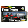 Kids Globe Globe Tractor met Aanhanger Licht Geluid 1:32