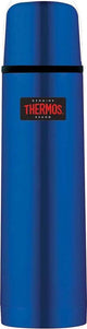 Thermos fbb light compact fles metallic blauw - 0,5 liter