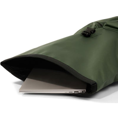 Dutchperfect urban proof rolltop backpack rugtas 20l groen recycled
