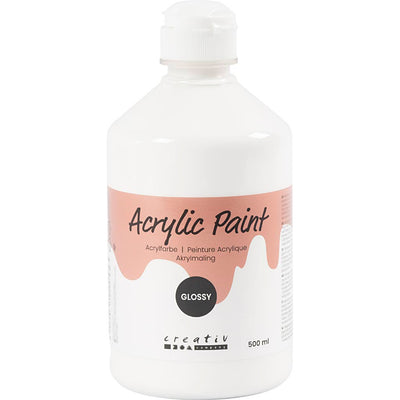 Https: www.cchobby.nl acrylverf-glossy-wit-500-ml-1-fles
