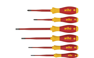 Wiha softfinish slimfix sleuf ph schroevendraaierset vde 3201k6 | 6-delig | - 35389