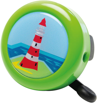 Reich fietsbel leuchtturm bell lighthouse kiwi green