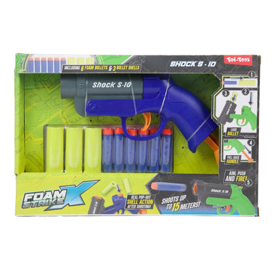 Toi-toys foam strikex pistool shot s-10 incl. foampijlen