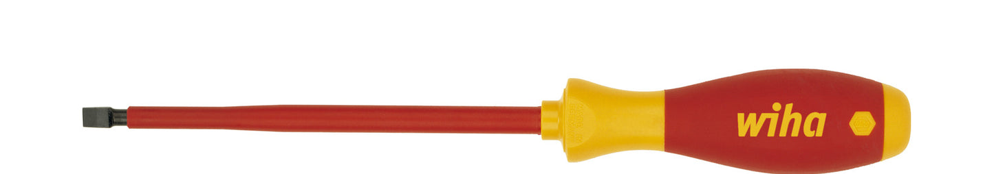 Wiha schroevendraaier | snedebreedte 3,5 mm | klinglengte 100 mm vde geïsoleerd | 1 stuk - 00822 00822