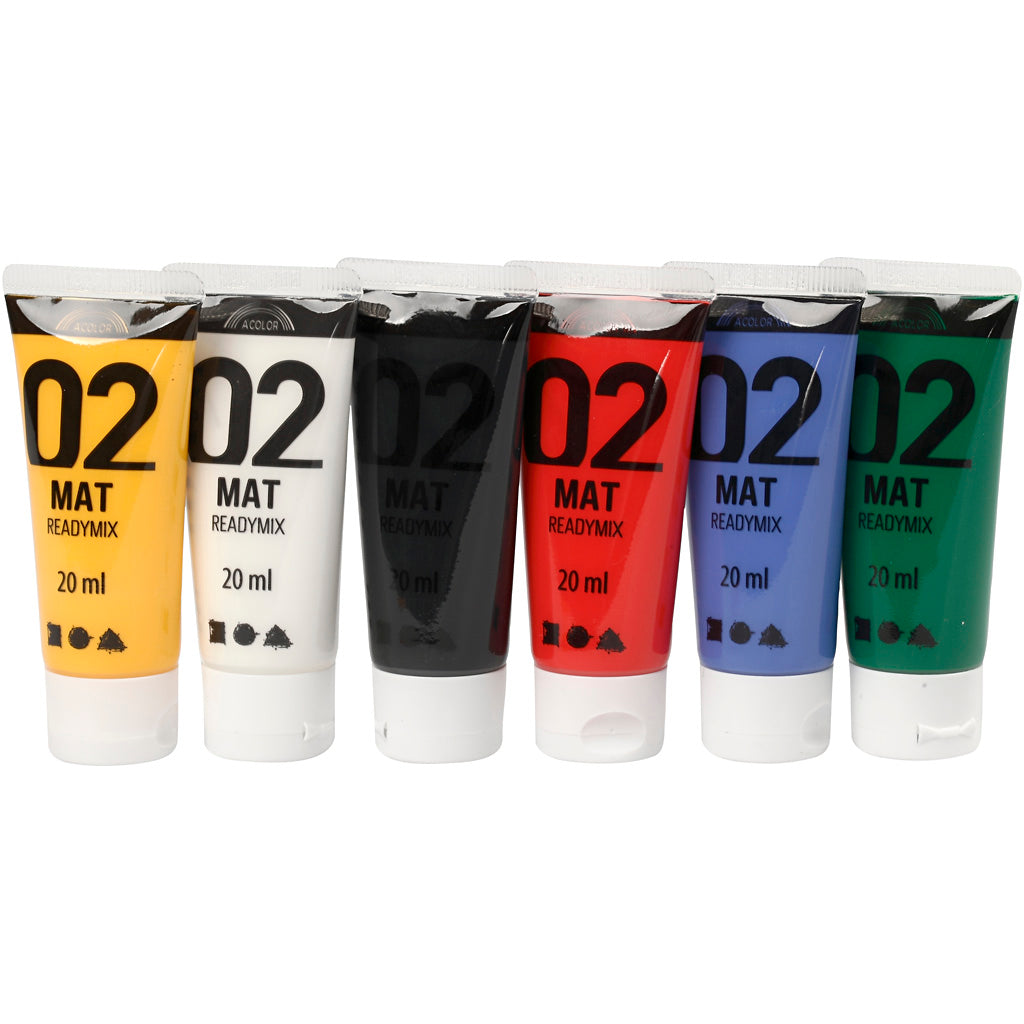 Https: www.cchobby.nl acrylverf-mat-standaardkleuren-6x20-ml-1-doos