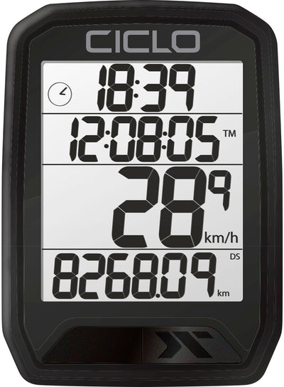 Ciclosport fietscomputer protos 213 bike computer protos 213 black